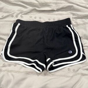 Champion Women's Black Athletic Shorts size XS Preloved no labels